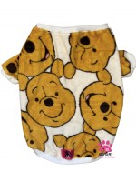 BLUSA FLEECE POOH SEM CAPUZ 