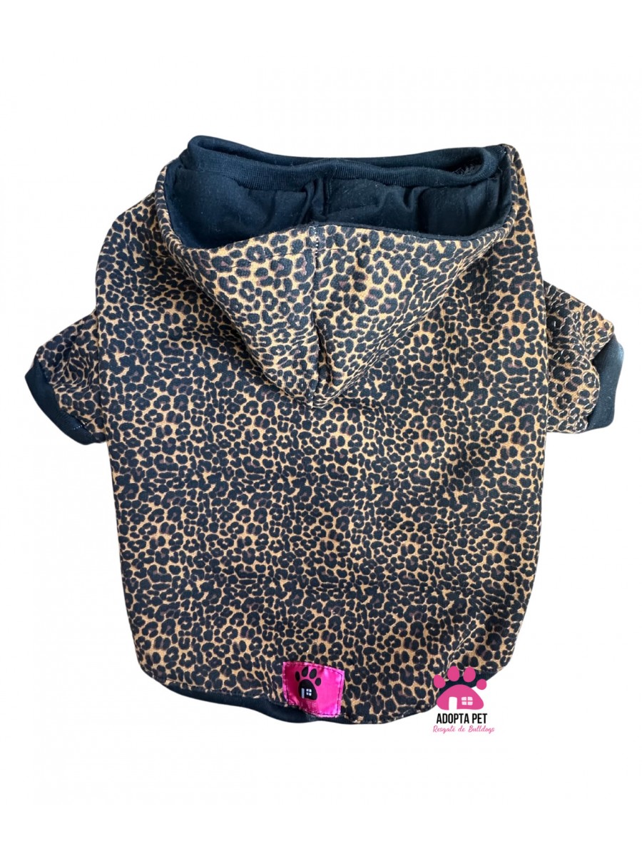 MOLETOM PET LEOPARDO