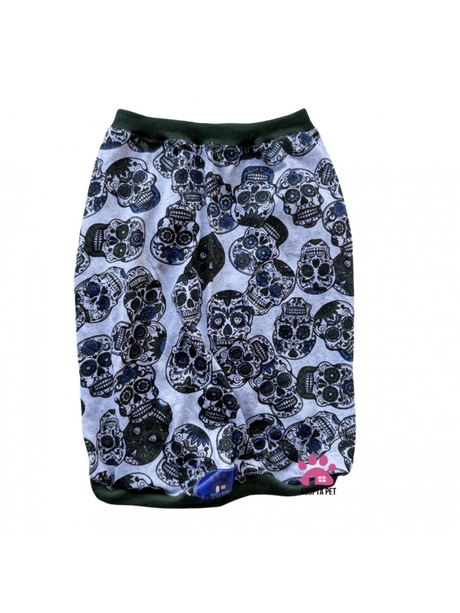 PIJAMA CAVEIRAS VERDES