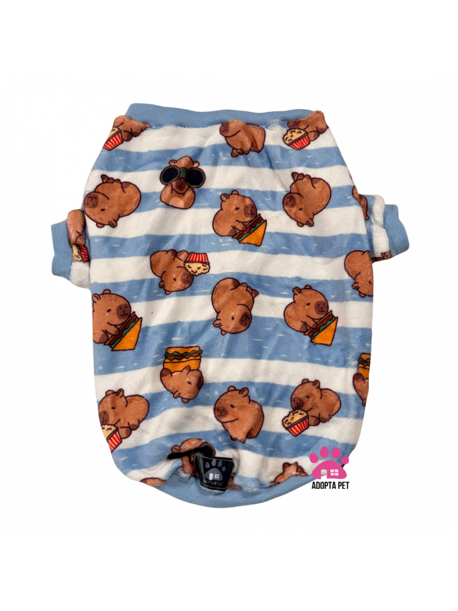 BLUSA FLEECE COMFY CAPY- SEM CAPUZ